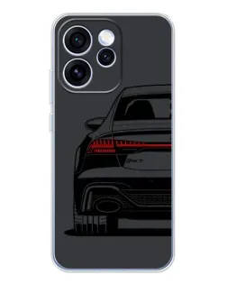 Чехол для OPPO Reno 15 Pro с картинкой «Задняя часть Audi — арт»
