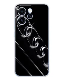 Чехол для OPPO Reno 15 Pro с картинкой «Audi — абстрактные кольца»