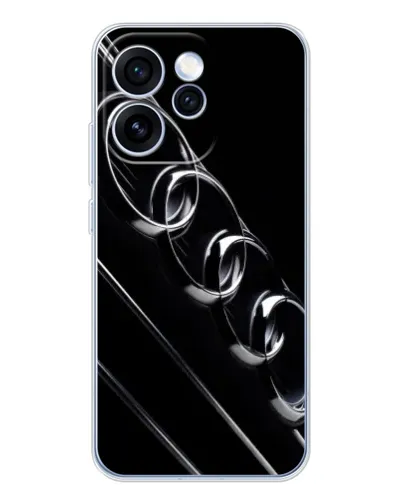 Чехол для OPPO Reno 15 Pro с картинкой «Audi — абстрактные кольца»