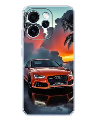 Чехол для OPPO Reno 15 Pro с картинкой «Audi — закат»