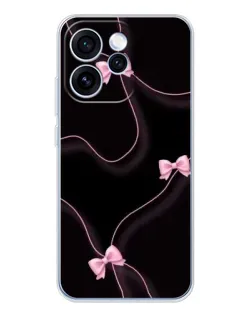 Чехол для OPPO Reno 15 Pro с картинкой «Розовые ленты»
