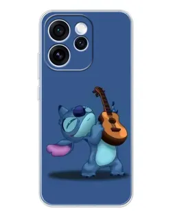 Чехол для OPPO Reno 15 Pro с картинкой «Стич с укулеле» Чехол для OPPO Reno 15 Pro с картинкой «Стич с укулеле»