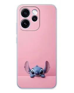 Чехол для OPPO Reno 15 Pro с картинкой «Stitch выглядывает» Чехол для OPPO Reno 15 Pro с картинкой «Stitch выглядывает»