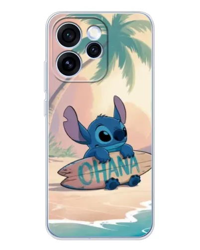 Чехол для OPPO Reno 15 Pro с картинкой «Стич на серфе» Чехол для OPPO Reno 15 Pro с картинкой «Стич на серфе»