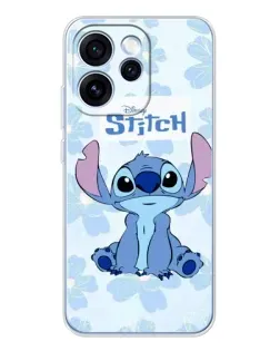 Чехол для OPPO Reno 15 Pro с картинкой «Stitch среди цветов» Чехол для OPPO Reno 15 Pro с картинкой «Stitch среди цветов»