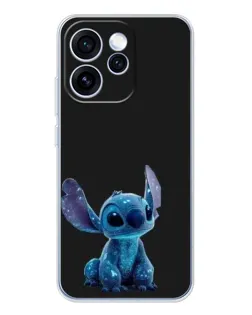Чехол для OPPO Reno 15 Pro с картинкой «Стич на черном» Чехол для OPPO Reno 15 Pro с картинкой «Стич на черном»