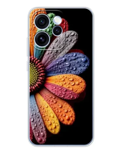Чехол для OPPO Reno 15 Pro с картинкой «Радужный цветок» Чехол для OPPO Reno 15 Pro с картинкой «Радужный цветок»
