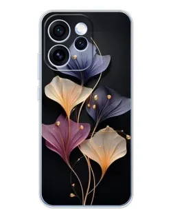 Чохол для OPPO Reno 15 Pro з картинкою «Лілові квіти грації» Чохол для OPPO Reno 15 Pro з картинкою «Лілові квіти грації»