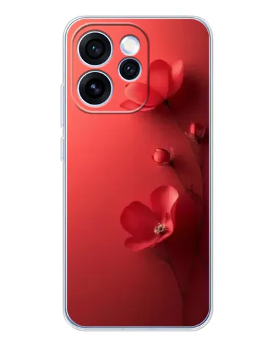 Чехол для OPPO Reno 15 Pro с картинкой «Маковые соцветия» Чехол для OPPO Reno 15 Pro с картинкой «Маковые соцветия»
