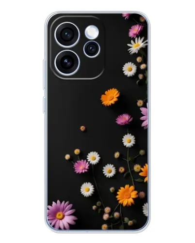 Чехол для OPPO Reno 15 Pro с картинкой «Цветочная композиция» Чехол для OPPO Reno 15 Pro с картинкой «Цветочная композиция»