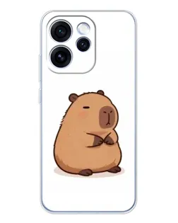 Чехол для OPPO Reno 15 Pro с картинкой «Толстенькая капибара»