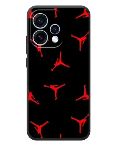 Чехол для OPPO Reno 15 с картинкой «Jordan Red Pattern» Чехол для OPPO Reno 15 с картинкой «Jordan Red Pattern»