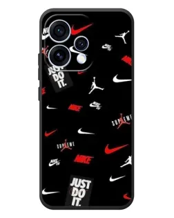 Чехол для OPPO Reno 15 с картинкой «Nike Mix Pattern» Чехол для OPPO Reno 15 с картинкой «Nike Mix Pattern»