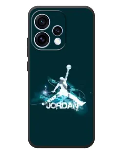 Чехол для OPPO Reno 15 с картинкой «Jordan Blue Fire» Чехол для OPPO Reno 15 с картинкой «Jordan Blue Fire»