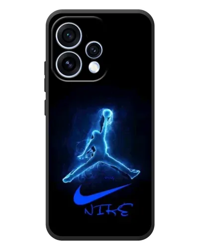 Чехол для OPPO Reno 15 с картинкой «Jordan Neon Blue» Чехол для OPPO Reno 15 с картинкой «Jordan Neon Blue»
