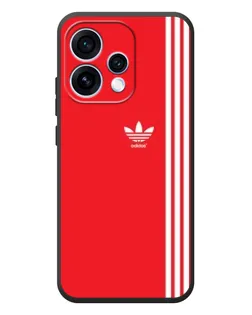 Чехол для OPPO Reno 15 с картинкой «Красный минимализм Adidas» Чехол для OPPO Reno 15 с картинкой «Красный минимализм Adidas»