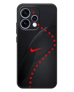 Чехол для OPPO Reno 15 с картинкой «Абстрактный дизайн Nike»