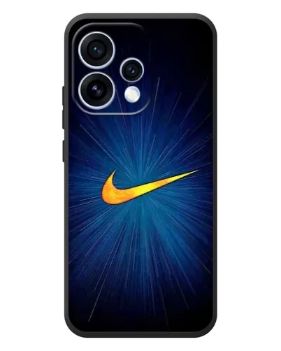 Чехол для OPPO Reno 15 с картинкой «Синий пульс Nike» Чехол для OPPO Reno 15 с картинкой «Синий пульс Nike»