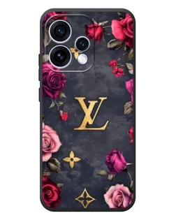 Чехол для OPPO Reno 15 с картинкой «Цветочный Louis Vuitton»
