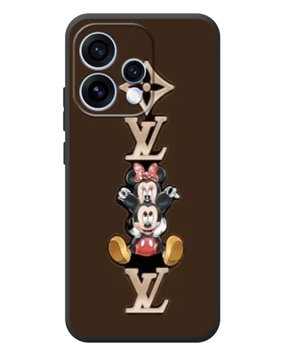 Чехол для OPPO Reno 15 с картинкой «LV и Микки Маус» Чехол для OPPO Reno 15 с картинкой «LV и Микки Маус»