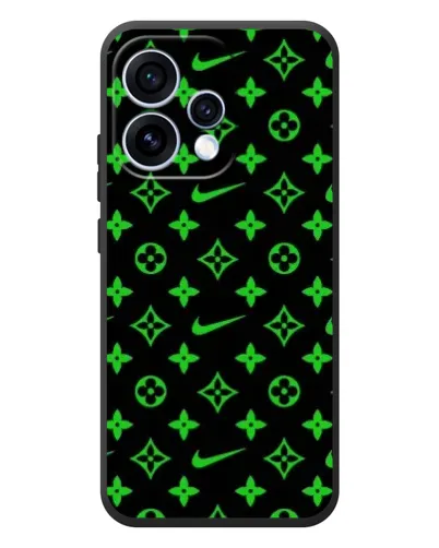 Чехол для OPPO Reno 15 с картинкой «Неоновый принт LV» Чехол для OPPO Reno 15 с картинкой «Неоновый принт LV»