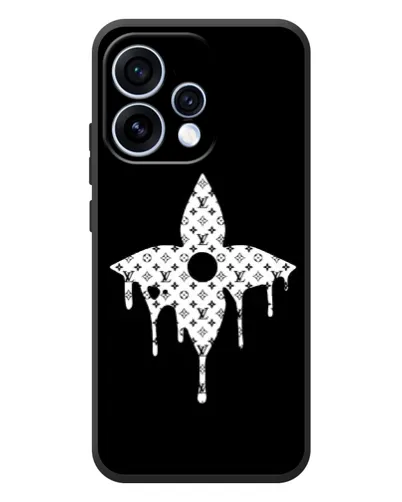 Чехол для OPPO Reno 15 с картинкой «Цветочная монограмма» Чехол для OPPO Reno 15 с картинкой «Цветочная монограмма»