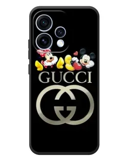 Чехол для OPPO Reno 15 с картинкой «Gucci — герои Disney»