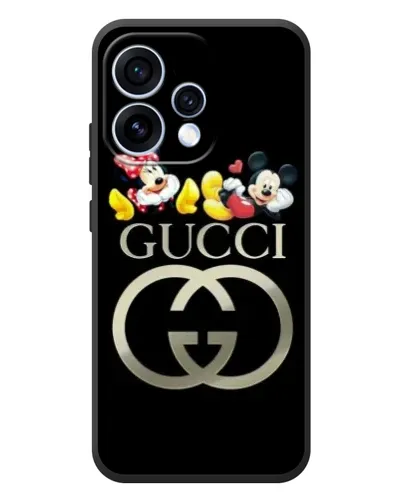 Чехол для OPPO Reno 15 с картинкой «Gucci — герои Disney»