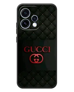 Чехол для OPPO Reno 15 с картинкой «Gucci — стеганый черный»