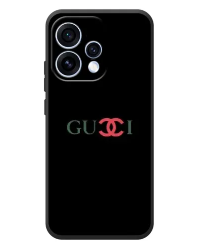 Чехол для OPPO Reno 15 с картинкой «Gucci — красный градиент»