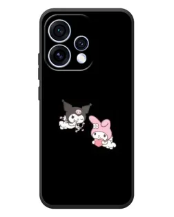 Чехол для OPPO Reno 15 с картинкой «My Melody и Kuromi» Чехол для OPPO Reno 15 с картинкой «My Melody и Kuromi»