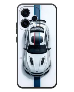 Чехол для OPPO Reno 15 с картинкой «Вид сверху — BMW M» Чехол для OPPO Reno 15 с картинкой «Вид сверху — BMW M»