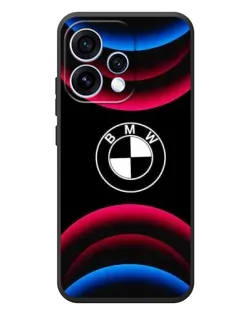 Чехол для OPPO Reno 15 с картинкой «Логотип BMW и неоновые дуги» Чехол для OPPO Reno 15 с картинкой «Логотип BMW и неоновые дуги»