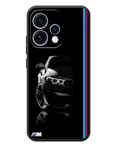 Чехол для OPPO Reno 15 с картинкой «Силуэт BMW в темноте» Чехол для OPPO Reno 15 с картинкой «Силуэт BMW в темноте»