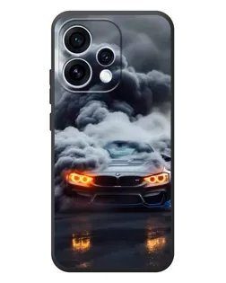 Чехол для OPPO Reno 15 с картинкой «BMW в дыму» Чехол для OPPO Reno 15 с картинкой «BMW в дыму»