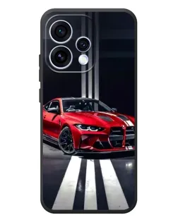 Чехол для OPPO Reno 15 с картинкой «Красная BMW на дороге» Чехол для OPPO Reno 15 с картинкой «Красная BMW на дороге»