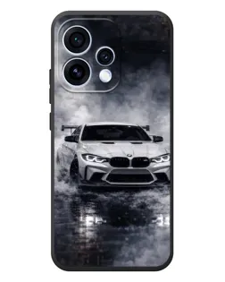 Чехол для OPPO Reno 15 с картинкой «BMW сквозь туман» Чехол для OPPO Reno 15 с картинкой «BMW сквозь туман»