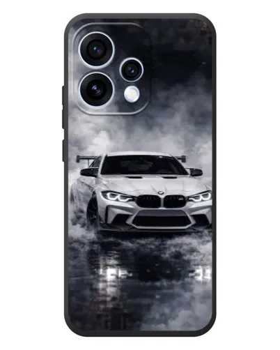 Чехол для OPPO Reno 15 с картинкой «BMW сквозь туман» Чехол для OPPO Reno 15 с картинкой «BMW сквозь туман»