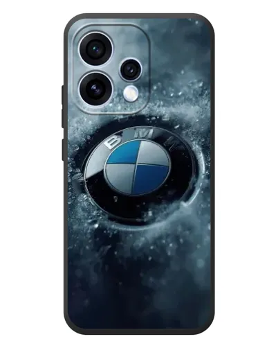 Чехол для OPPO Reno 15 с картинкой «Логотип BMW — лед» Чехол для OPPO Reno 15 с картинкой «Логотип BMW — лед»