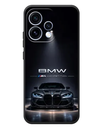 Чехол для OPPO Reno 15 с картинкой «BMW сквозь ночной город» Чехол для OPPO Reno 15 с картинкой «BMW сквозь ночной город»