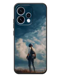 Чехол для OPPO Reno 15 с картинкой «Герой PUBG на скале» Чехол для OPPO Reno 15 с картинкой «Герой PUBG на скале»