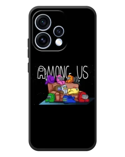 Чехол для OPPO Reno 15 с картинкой «Логотип Among Us» Чехол для OPPO Reno 15 с картинкой «Логотип Among Us»