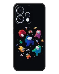 Чехол для OPPO Reno 15 с картинкой «Among Us космос»