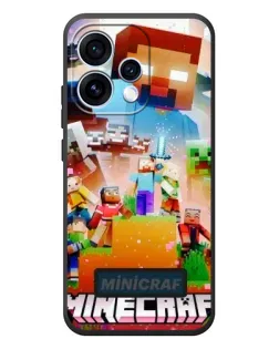 Чехол для OPPO Reno 15 с картинкой «Minecraft герои игры» Чехол для OPPO Reno 15 с картинкой «Minecraft герои игры»