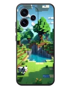 Чехол для OPPO Reno 15 с картинкой «Minecraft летний день» Чехол для OPPO Reno 15 с картинкой «Minecraft летний день»