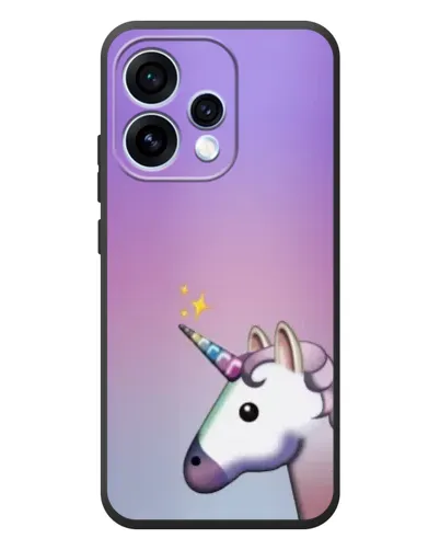Чехол для OPPO Reno 15 с картинкой «Единорог градиент» Чехол для OPPO Reno 15 с картинкой «Единорог градиент»