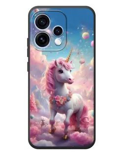 Чехол для OPPO Reno 15 с картинкой «Единорог среди облаков» Чехол для OPPO Reno 15 с картинкой «Единорог среди облаков»