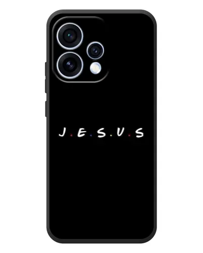 Чехол для OPPO Reno 15 с картинкой «Точки веры J.E.S.U.S.»