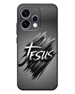 Чехол для OPPO Reno 15 с картинкой «Надпись Jesus Graffiti»