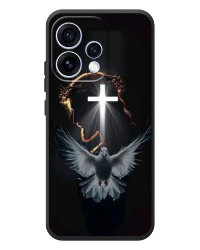 Чехол для OPPO Reno 15 с картинкой «Голубь и Свет»